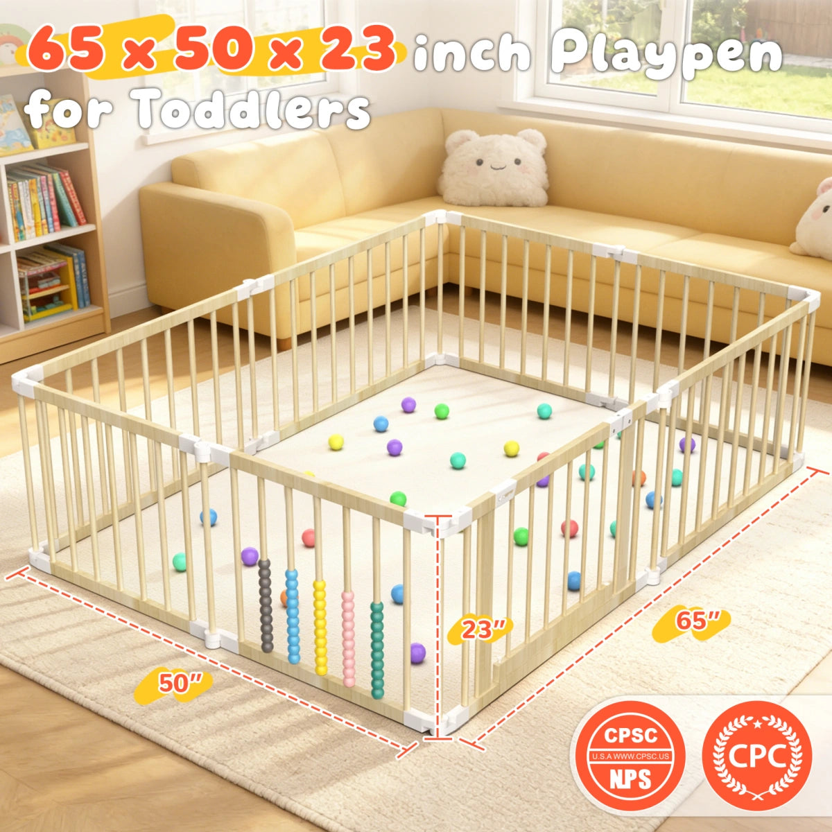 The Playpen | 65”x50”