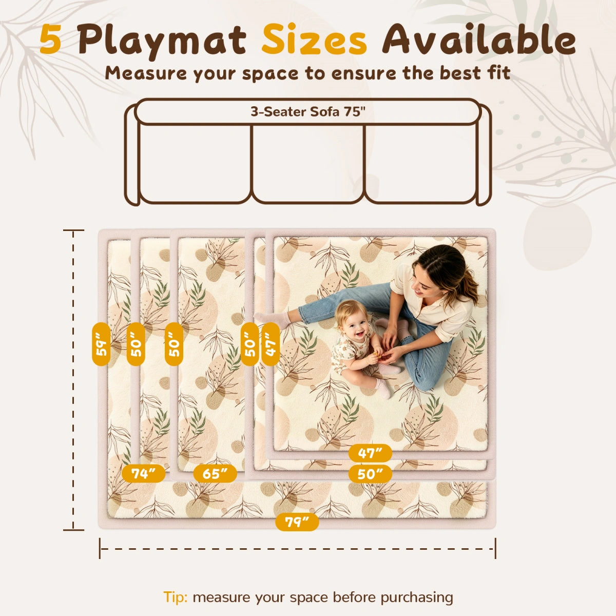 The Mat | 47" to 79"